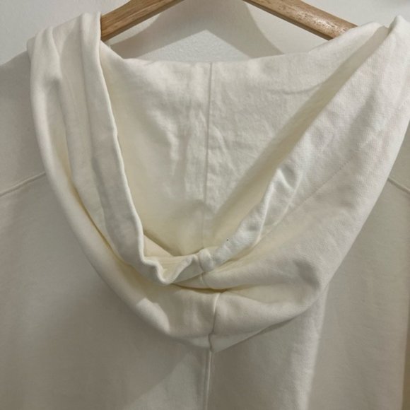 Anthropologie Maeve Hooded V neck Sweatshirt pullover hoodie - Picture 2 of 8